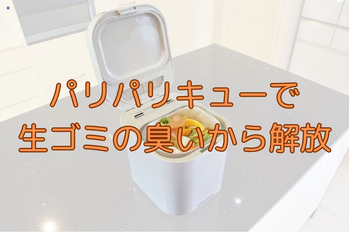 パリパリキューで臭いから解放